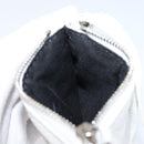 Balenciaga Le Cagole Coin Purse Leather White Auth 213631V-19