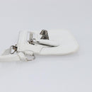 Balenciaga Le Cagole Coin Purse Leather White Auth 213631V-5