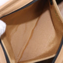 CHANEL Matelasse Chain Tote Bag Lamb Skin Beige CC Auth 213634V-22