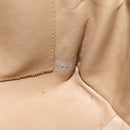 CHANEL Matelasse Chain Tote Bag Lamb Skin Beige CC Auth 213634V-24