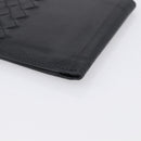 Bottega Veneta INTRECCIATO Wallet Leather Black Auth 213643A-10
