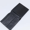 Bottega Veneta INTRECCIATO Wallet Leather Black Auth 213643A-13