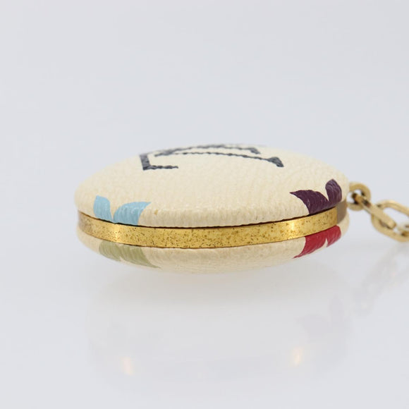 LOUIS VUITTON Monogram Multicolor Astropill Charm White M51911 LV Auth 213645