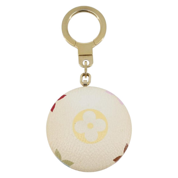 LOUIS VUITTON Monogram Multicolor Astropill Charm White M51911 LV Auth 213645