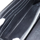 LOUIS VUITTON Damier Graphite Ebene Azur Wallet 3 Set LV Auth 213646-10