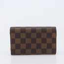 LOUIS VUITTON Damier Graphite Ebene Azur Wallet 3 Set LV Auth 213646-12