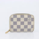 LOUIS VUITTON Damier Graphite Ebene Azur Wallet 3 Set LV Auth 213646-22