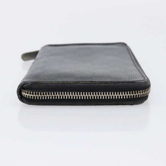 LOUIS VUITTON Damier Graphite Ebene Azur Wallet 3 Set LV Auth 213646