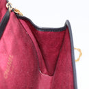 CHANEL Matelasse Chain Shoulder Bag Lamb Skin Black CC Auth 213664V-19
