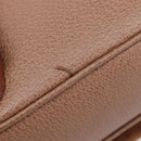 GUCCI Bamboo Backpack Suede Brown Gold 003 1705 0030 Auth 213671A-16