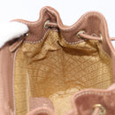 GUCCI Bamboo Backpack Suede Brown Gold 003 1705 0030 Auth 213671A-23