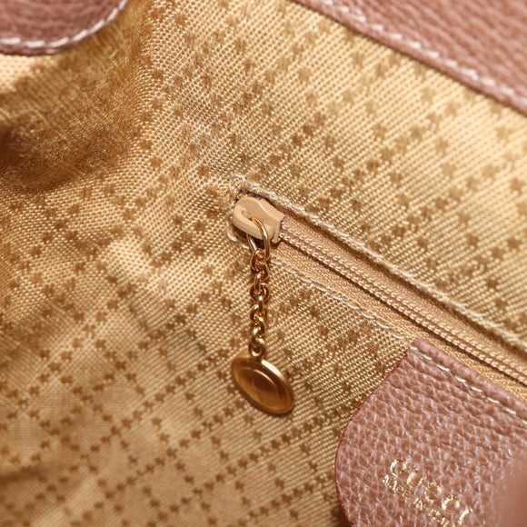 GUCCI Bamboo Backpack Suede Brown Gold 003 1705 0030 Auth 213671A