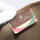 GUCCI GG Supreme Web Sherry Line Tote Bag PVC Beige Gold 40 02 003 Auth 213679-17