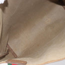 GUCCI GG Supreme Web Sherry Line Tote Bag PVC Beige Gold 40 02 003 Auth 213679-18