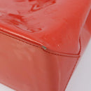 LOUIS VUITTON Vernis Bluebird Wilshire PM Orenge Sunset M93644 Auth 213683A-12