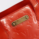 LOUIS VUITTON Vernis Bluebird Wilshire PM Orenge Sunset M93644 Auth 213683A-18