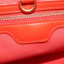 LOUIS VUITTON Vernis Bluebird Wilshire PM Orenge Sunset M93644 Auth 213683A-20
