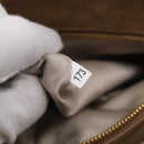 Miu Miu Vitellolux Hand Bag Leather 2way Beige Gold Auth 213687V-25