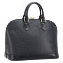 LOUIS VUITTON Epi Alma Hand Bag Black M52142 LV Auth 213689-1