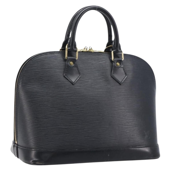 LOUIS VUITTON Epi Alma Hand Bag Black M52142 LV Auth 213689