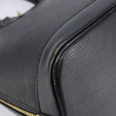 LOUIS VUITTON Epi Alma Hand Bag Black M52142 LV Auth 213689-12