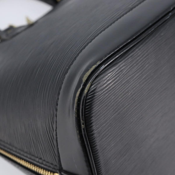 LOUIS VUITTON Epi Alma Hand Bag Black M52142 LV Auth 213689