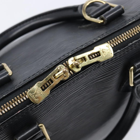 LOUIS VUITTON Epi Alma Hand Bag Black M52142 LV Auth 213689