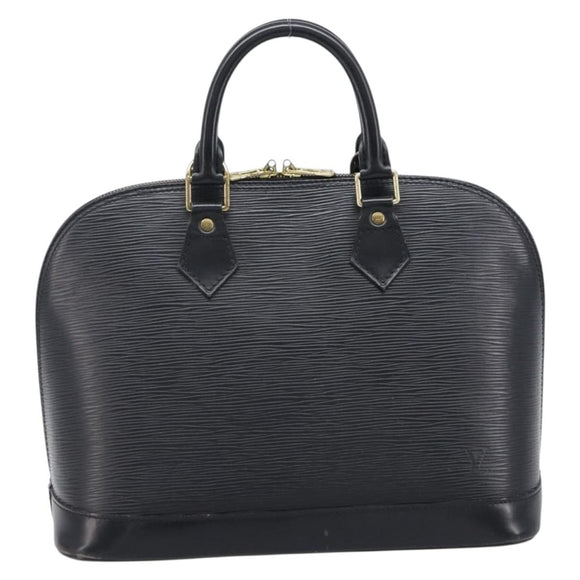 LOUIS VUITTON Epi Alma Hand Bag Black M52142 LV Auth 213689