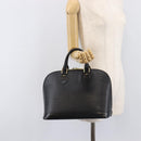 LOUIS VUITTON Epi Alma Hand Bag Black M52142 LV Auth 213689-22
