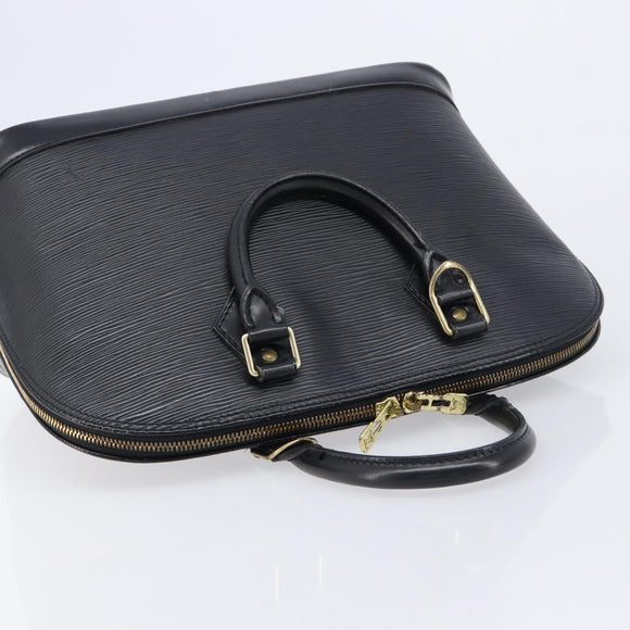 LOUIS VUITTON Epi Alma Hand Bag Black M52142 LV Auth 213689