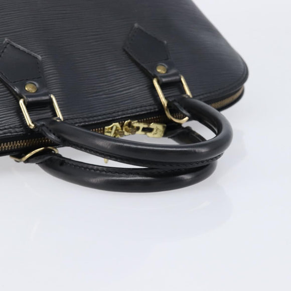 LOUIS VUITTON Epi Alma Hand Bag Black M52142 LV Auth 213689