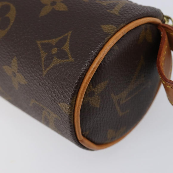 LOUIS VUITTON Monogram Trousse Rondo Pouch M47630 LV Auth 213692