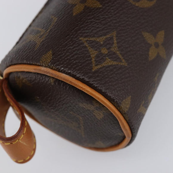 LOUIS VUITTON Monogram Trousse Rondo Pouch M47630 LV Auth 213692