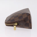 LOUIS VUITTON Damier Ebene Pochette Cosmetic PM Pouch N47516 LV Auth 213697A-5