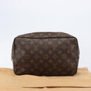 LOUIS VUITTON Monogram Trousse Toilette 28 Clutch Bag M47522 LV Auth 213701V-18