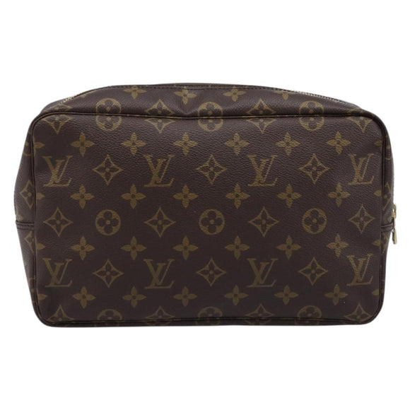 LOUIS VUITTON Monogram Trousse Toilette 28 Clutch Bag M47522 LV Auth 213701V