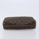 LOUIS VUITTON Monogram Trousse Toilette 28 Clutch Bag M47522 LV Auth 213701V-6