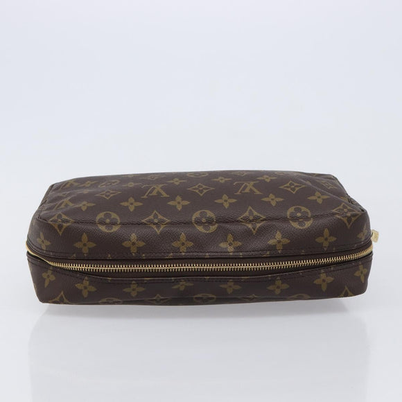 LOUIS VUITTON Monogram Trousse Toilette 28 Clutch Bag M47522 LV Auth 213701V
