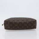 LOUIS VUITTON Monogram Trousse Toilette 28 Clutch Bag M47522 LV Auth 213701V-7