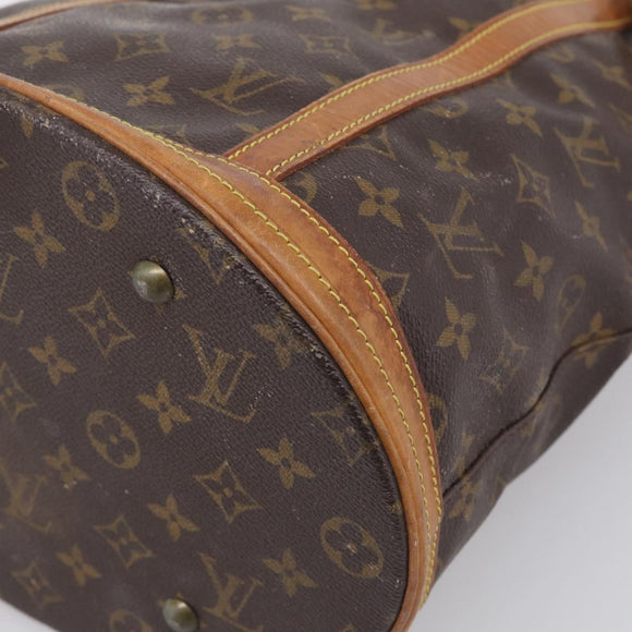 LOUIS VUITTON Monogram Bucket GM Shoulder Bag M42236 LV Auth 213708