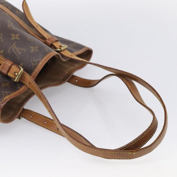LOUIS VUITTON Monogram Bucket GM Shoulder Bag M42236 LV Auth 213708