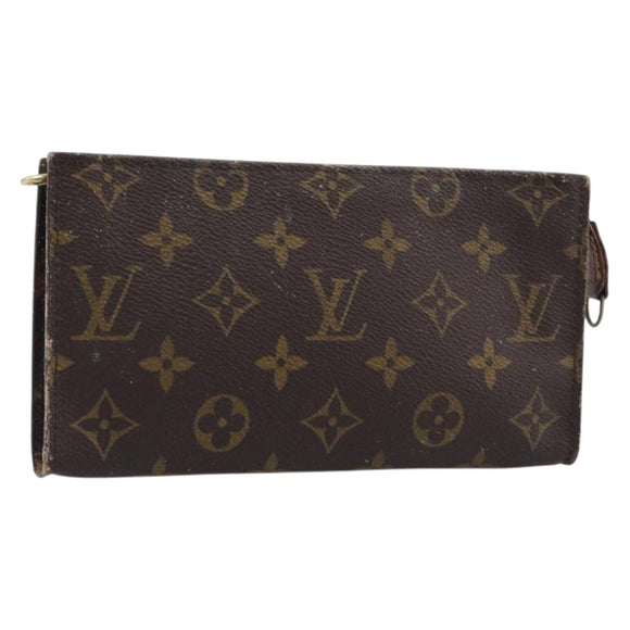 LOUIS VUITTON Monogram Bucket GM Accessory Pouch LV Auth 213709