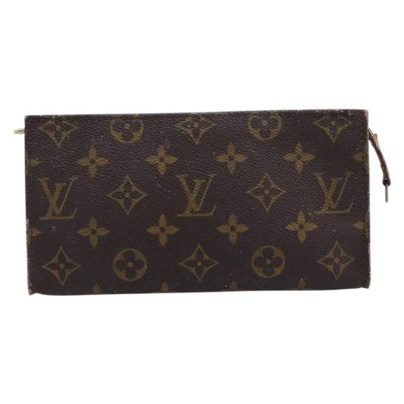 LOUIS VUITTON Monogram Bucket GM Accessory Pouch LV Auth 213709