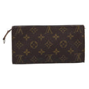 LOUIS VUITTON Monogram Bucket GM Accessory Pouch LV Auth 213709-3
