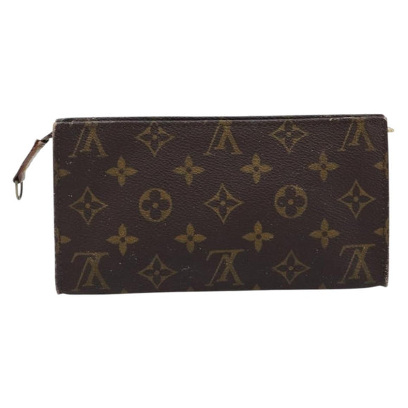 LOUIS VUITTON Monogram Bucket GM Accessory Pouch LV Auth 213709