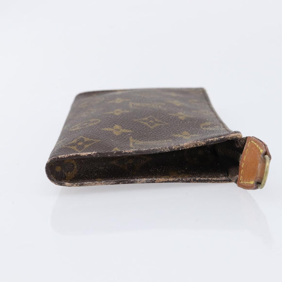 LOUIS VUITTON Monogram Bucket GM Accessory Pouch LV Auth 213709