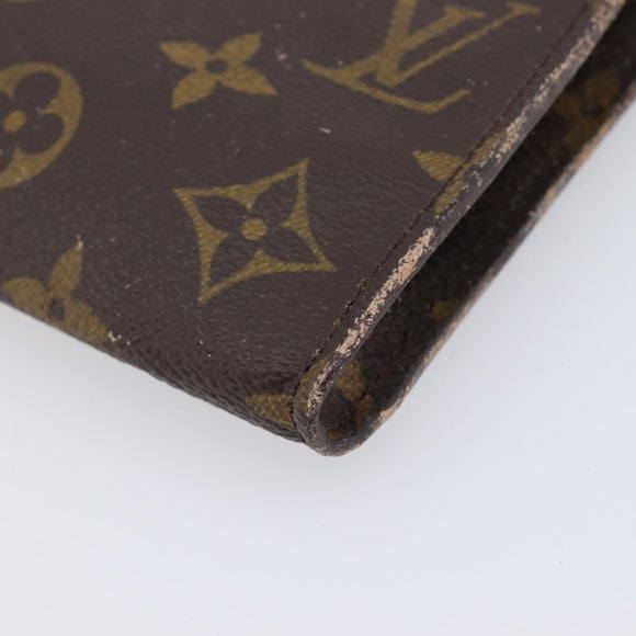 LOUIS VUITTON Monogram Bucket GM Accessory Pouch LV Auth 213709