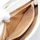 BURBERRY Nova Check Shoulder Bag Canvas Beige Silver Auth 213711A-20