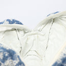 Christian Dior Trotter Canvas Hand Bag pile Navy White Auth 213713-19