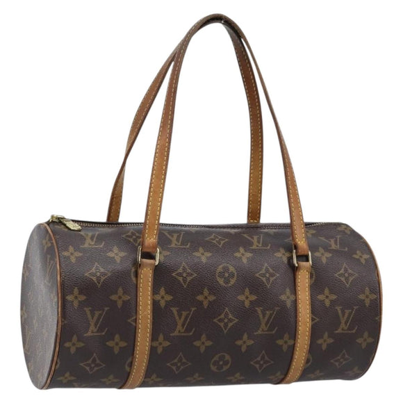 LOUIS VUITTON Monogram Papillon 30 Hand Bag M51385 LV Auth 213714